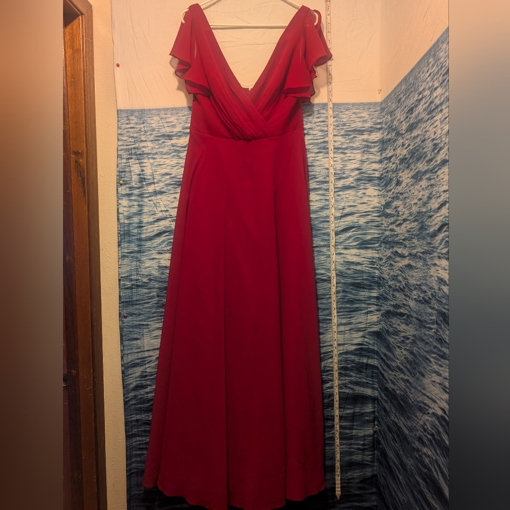David's Bridal maxi dress (used for prom)